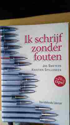 Ik schrijf zonder fouten