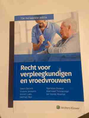 Recht voor verpleegkundigen en vroedvrouwen