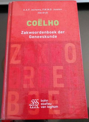 Coëlhoe - Zakwoordenboek der geneeskunde - 33ste editie