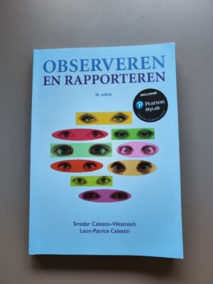 Observeren en rapporteren (3e editie)