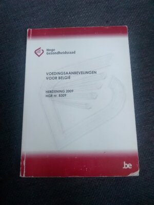 Voedingsaanbevelingen voor België