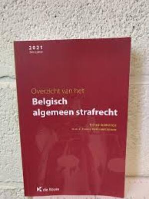Overzicht van het Belgisch algemeen strafrecht