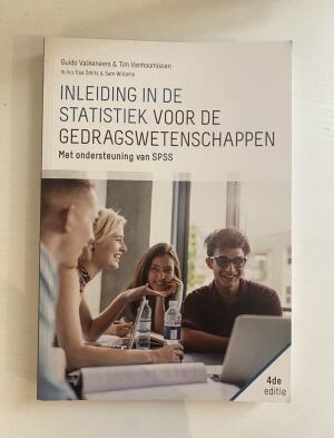 Inleiding in de statistiek voor de gedragswetenschappen 4de editie
