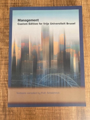 Management Custom Edition for Vrije Universiteit Brussel