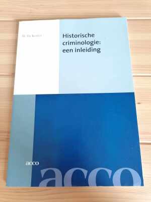Historische Criminologie: Een Inleiding