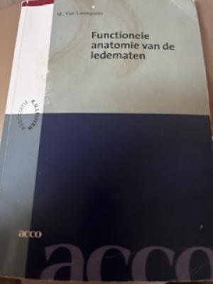 Functionele anatomie van de ledematen