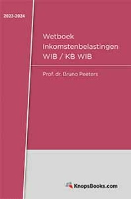 Wetboek Inkomenstenbelastingen WIB/ KB WIB