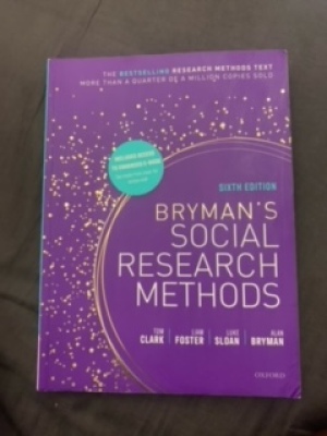 Bryman's social research methods