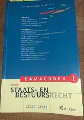 BAMACODEX 1 – Staats- en bestuursrecht 2022-2023