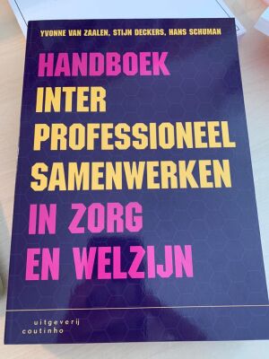 HANDBOEK INTERPROFESSIONEEL SAMENWERKEN IN ZORG EN WELZIJN