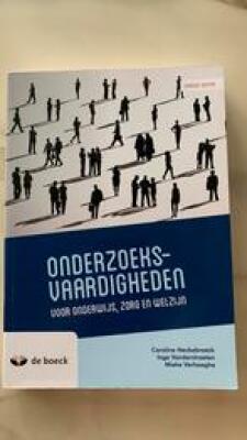 Onderzoeksvaardigheden voor onderwijs, zorg en welzijn - derde editie