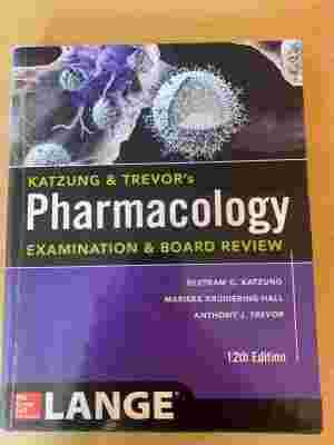 Pharmacology: examination & board review 12th edition