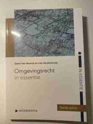 Omgevingsrecht in essentie