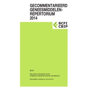Gecommentarieerd Geneesmiddelenrepertorium 2013