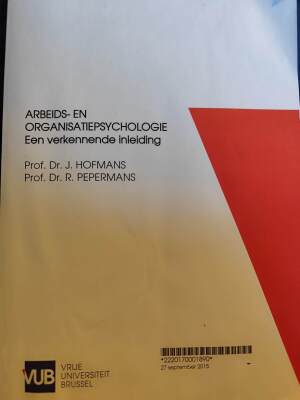 Arbeids- en organisatiepsychologie