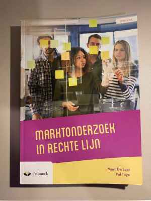 Marktonderzoek in rechte lijn, 6e editie