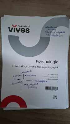 Psychologie : Ontwikkelingspsychologie & pedagogie