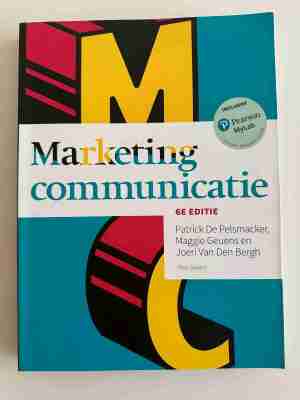 Marketing communicatie - 6e editie