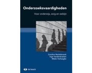 Onderzoeksvaardigheden voor onderwijs, zorg en welzijn