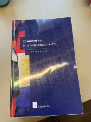 Bronnen van internationaal recht (2004)