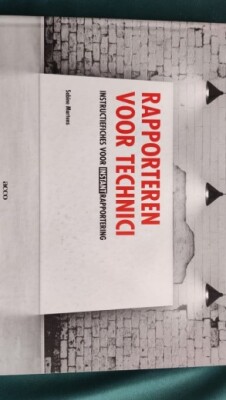 Rapporteren voor technici