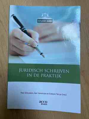 Juridisch Schrijven In De Praktijk