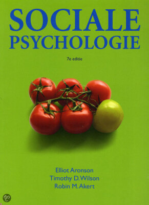 Sociale psychologie 7e editie