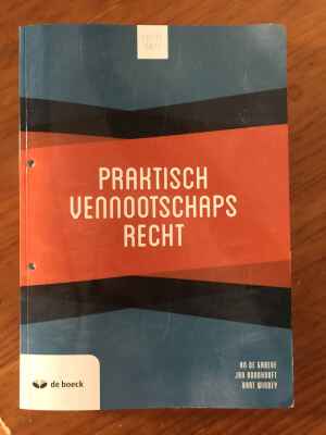 Praktisch vennootschapsrecht 2021