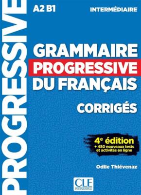 Grammaire progressive de Francais - niveau intermédiaire: corrigés