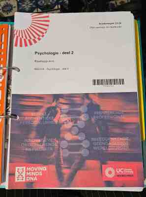 Psychologie deel 2