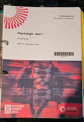 Psychologie deel 1