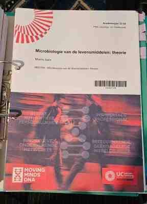 Microbiologie van de levensmiddelen: theorie