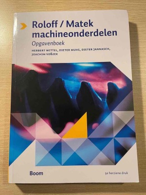 Roloff/Matek Machineonderdelen, opgavenboek, 5e herziene druk