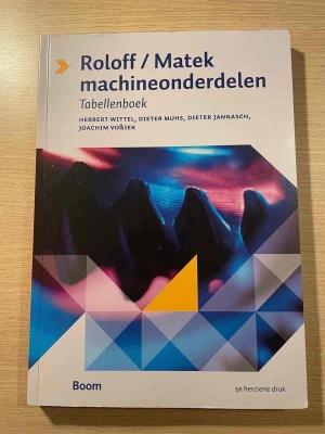 Roloff/Matek Machineonderdelen Tabellenboek