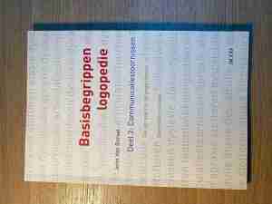 Basisbegrippen logopedie, Deel 2: Communicatiestoornissen: De spraak na laryngectomie