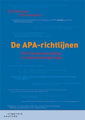 De APA-richtlijnen Over literatuurverwijzing en onderzoeksrapportage