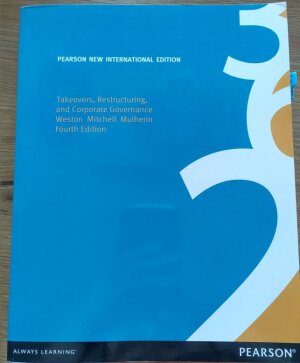 Pearson New Internat. Takeovers, Restructuring, and Corporate Gouvernance ...