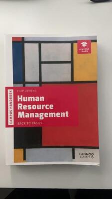 Human Resource Management: Back to basics