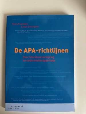 De APA-richtlijnen Over literatuurverwijzing en onderzoeksrapportage