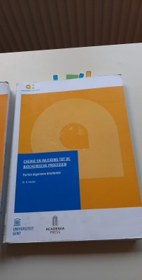 Chemie en inleiding tot de biochemische processen partim algemene biochemie