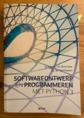 Softwareontwerp en programmeren met Python 3 (2020)