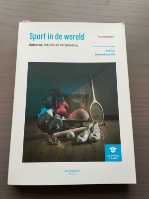 Sport in de wereld ontstaan, evolutie en verspreiding