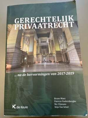 Gerechtelijk Privaatrecht… na de hervorming van 2017-2019