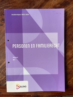 Blend personen en familierecht