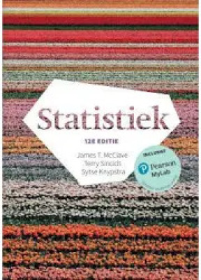 Statistiek (12e editie) met MyLab