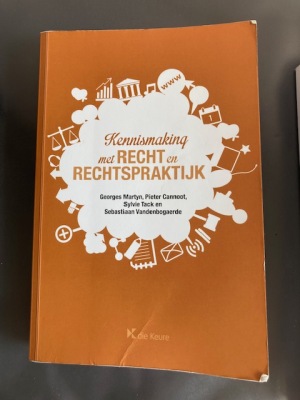 Kennismaking met recht en rechtspraktijk