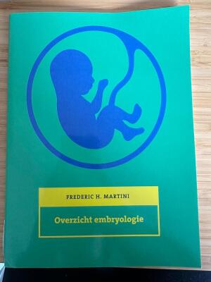 Overzicht embryologie