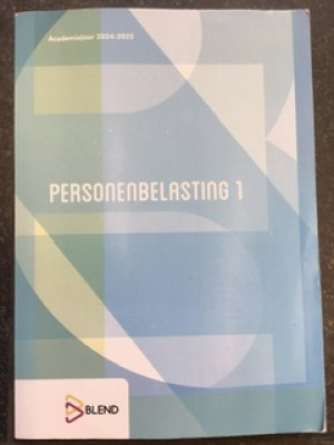 Personenbelasting 1