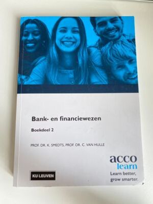 Bank- en financiewezen - Boekdeel 2