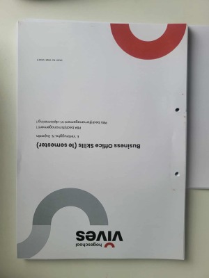 Business Office Skills (1e Semester)